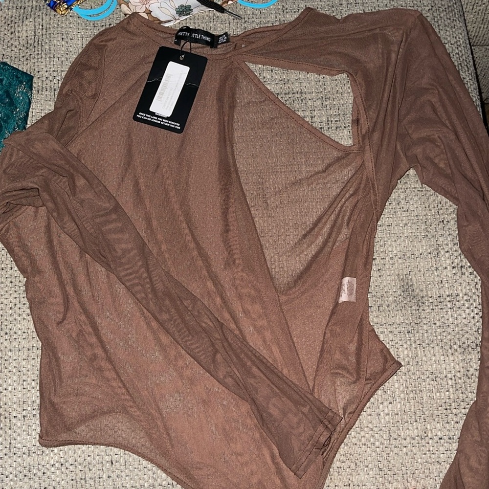 Pretty Little Thing Mesh Bodysuit
